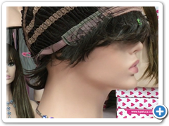 Peluca colageno FLORES color 6-7