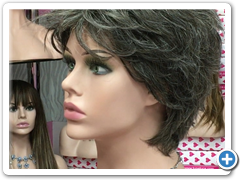 Peluca colageno FLORES color 8.44-2