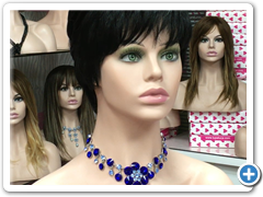 Peluca colageno SANDRIN color 1-1