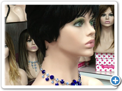 Peluca colageno SANDRIN color 1-2