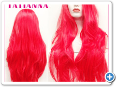 Peluca Tatiana color Rojo