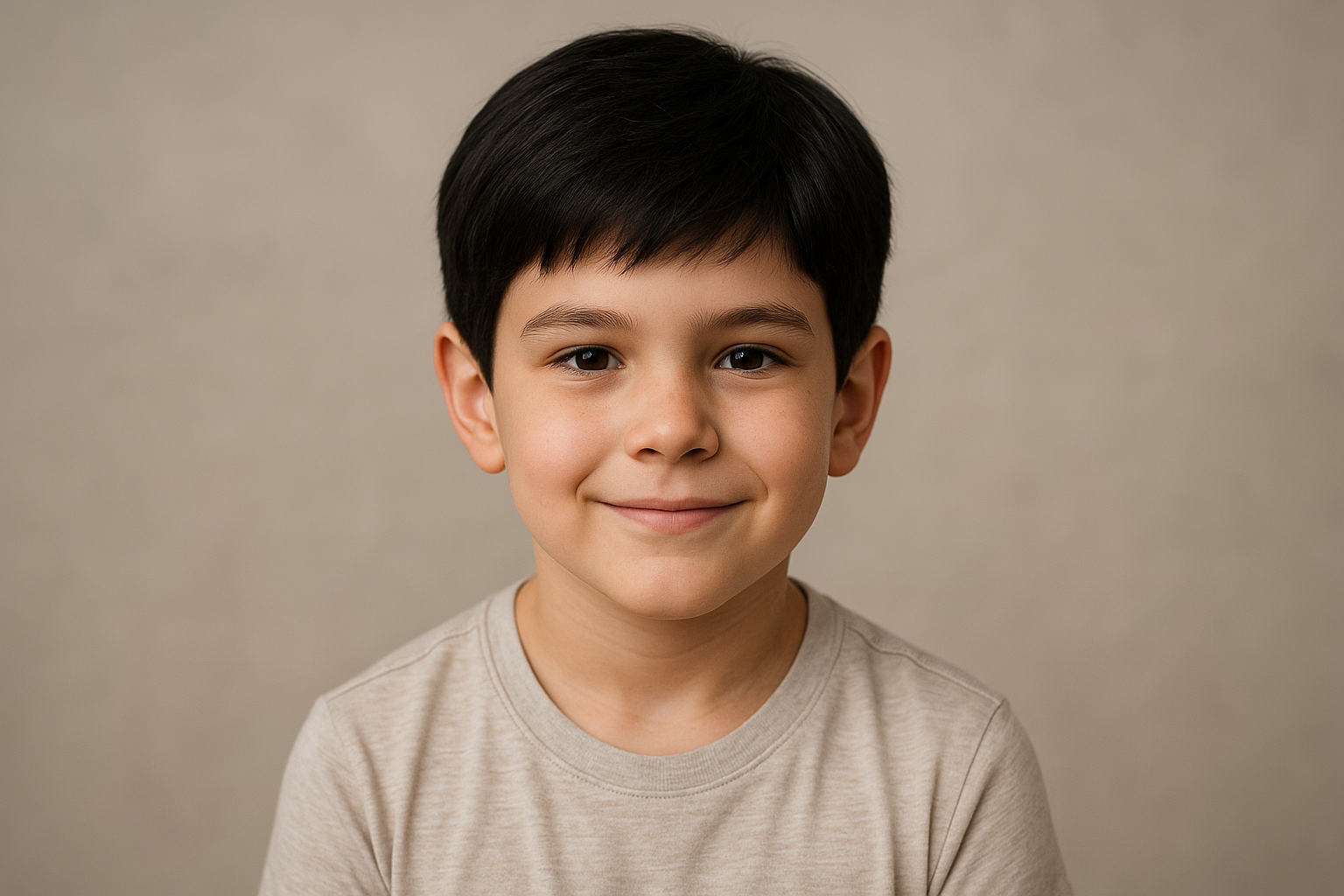 Natural wigs for children
