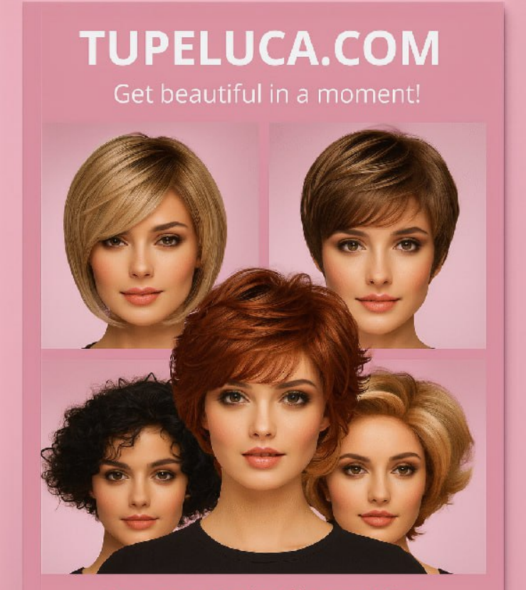 More than 200 natural wig models and colours