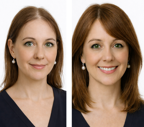Natural parting for natural hair toppers in Ubeda