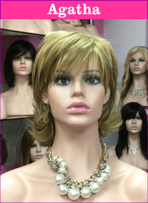 Modelo Agatha de peluca de colageno Star-10