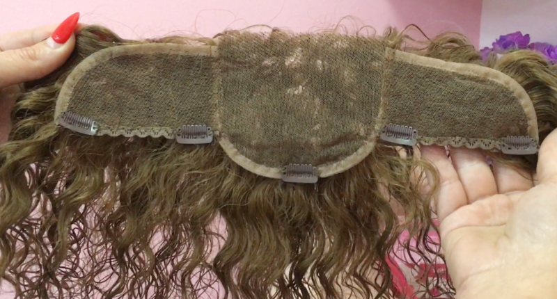 Base extendida de voluminador natural con frontal y patillas