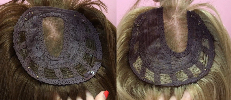 Base top para raya y coronilla en voluminador natural