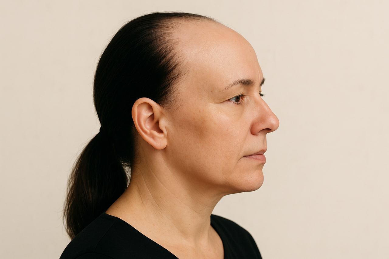 Alopecia frontal fibrosante con afectacion del arco frontal